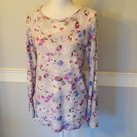 J.Jill top  waffle knit  thermal size medium - Picture 2 of 11